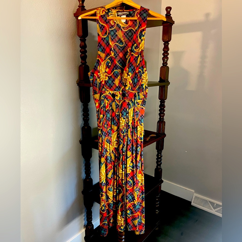 Vintage wide leg Romper